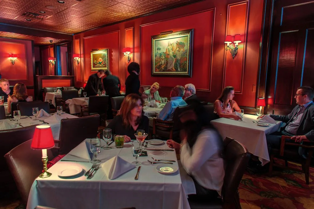Interior of Christy's Restaurant