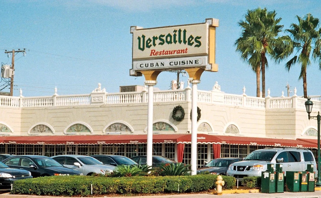 Exterior of Versailles Restaurant